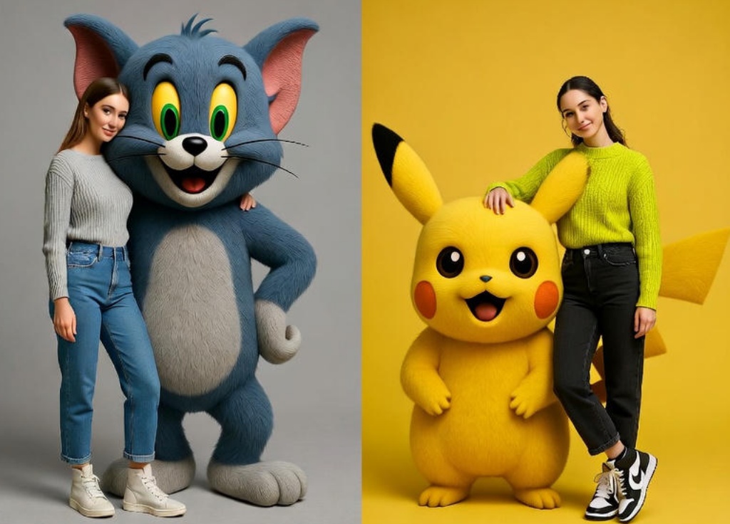 That Photo You Never Got as a Kid – With Your Favorite Cartoon Character