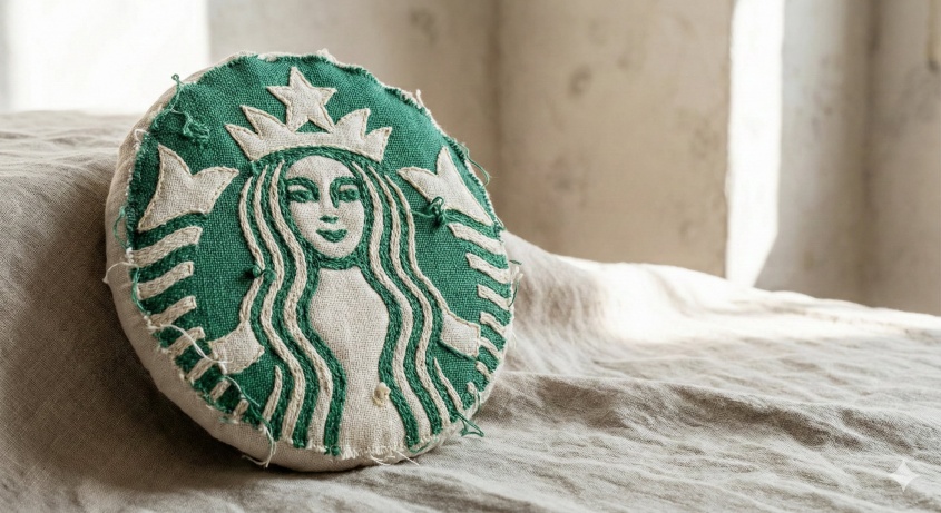 Make Your Brand Name/Logo Look Like a Real Stitched Fabric Label