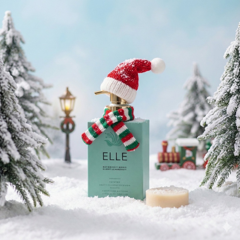 Turn Your Product Photo into a Luxury Christmas Product Photoshoot/Ad