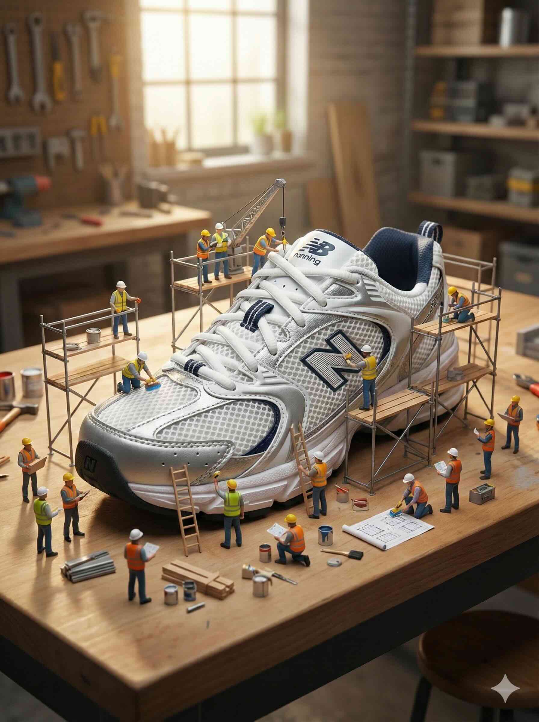 Make your products look massive with this “miniature workers” trick