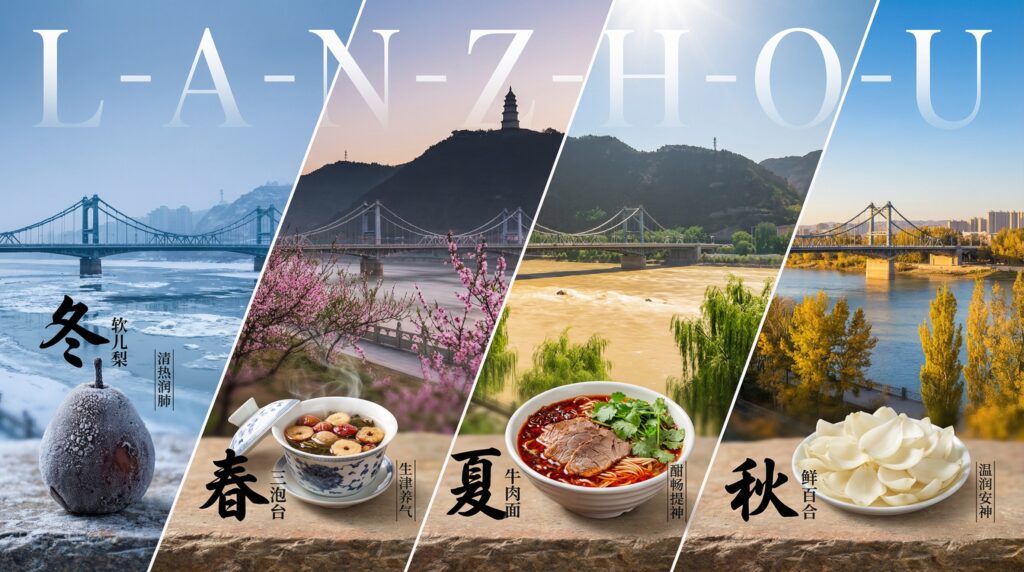 Nano Banana Prompt: Create Seasonal Foods of the Four Seasons in One Image