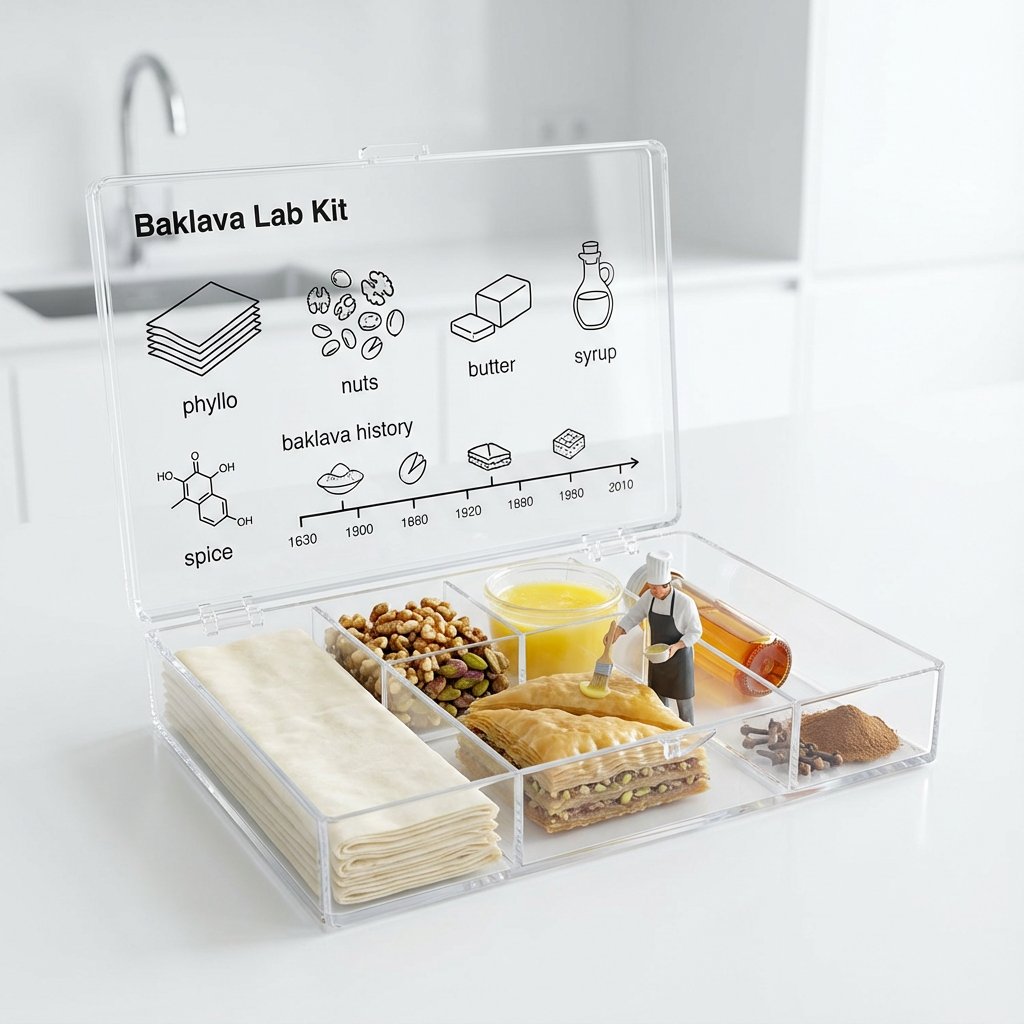 Creative Food Photography: Like a Medicine Box, Showing Raw Ingredients in an Interesting Way