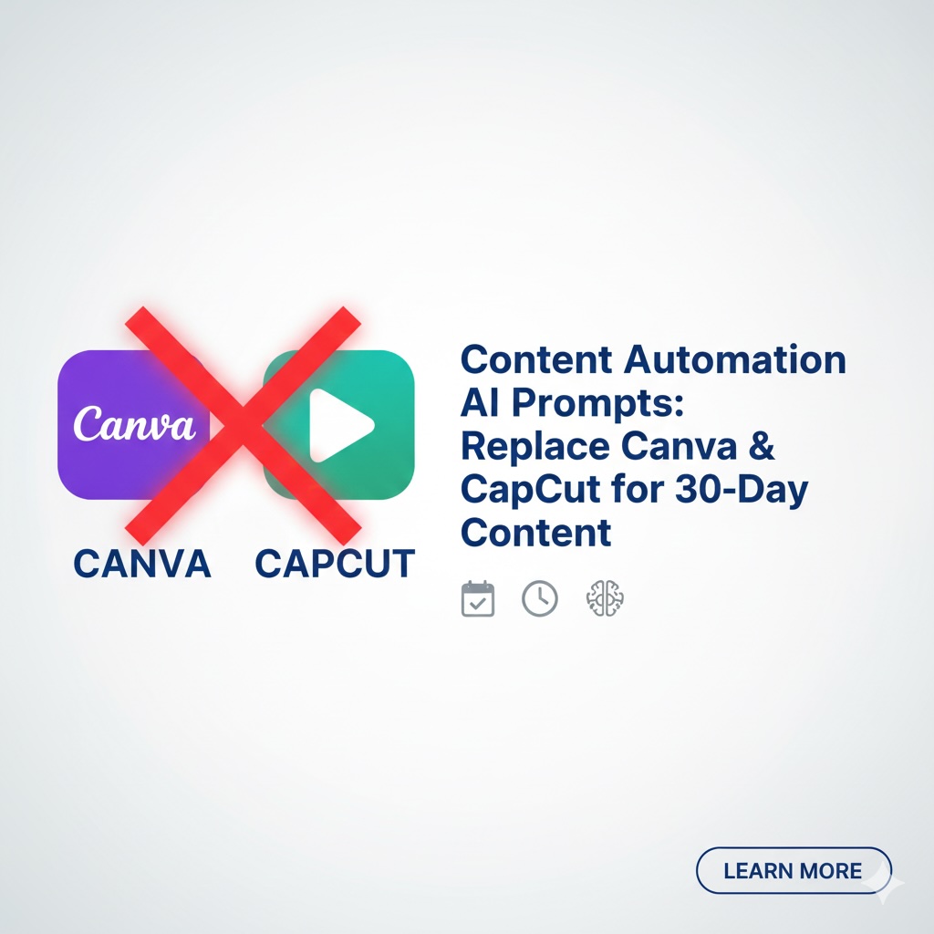 How I Replaced Canva and CapCut with One AI Workflow