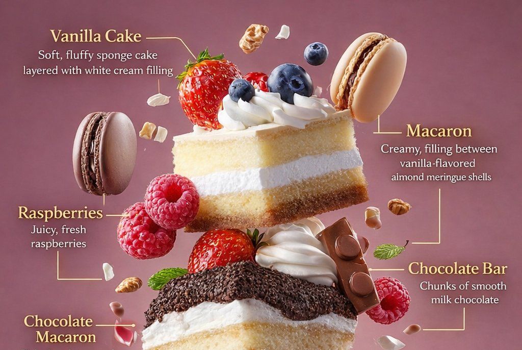 Labeled Food Photography Prompt: Clean Ingredient Breakdowns for Modern Food Visuals