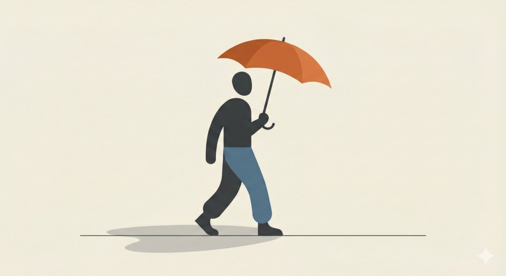 Flat Geometry Illustration Prompt (Minimal Vector Style)