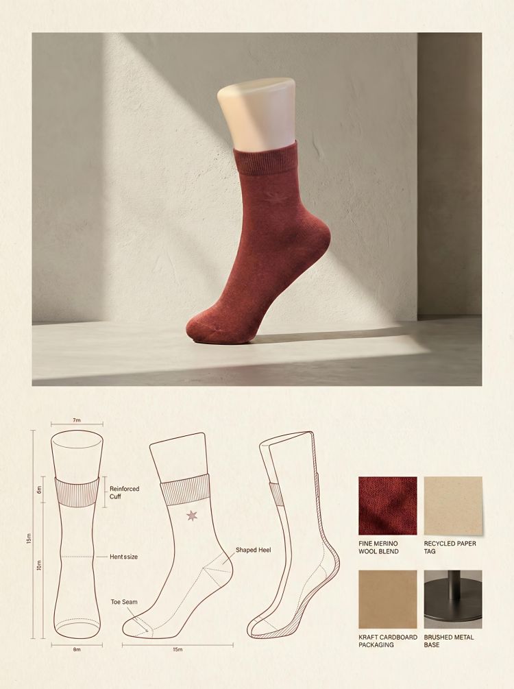 Product Catalog Layout with Lifestyle Hero and Technical Specs Prompt