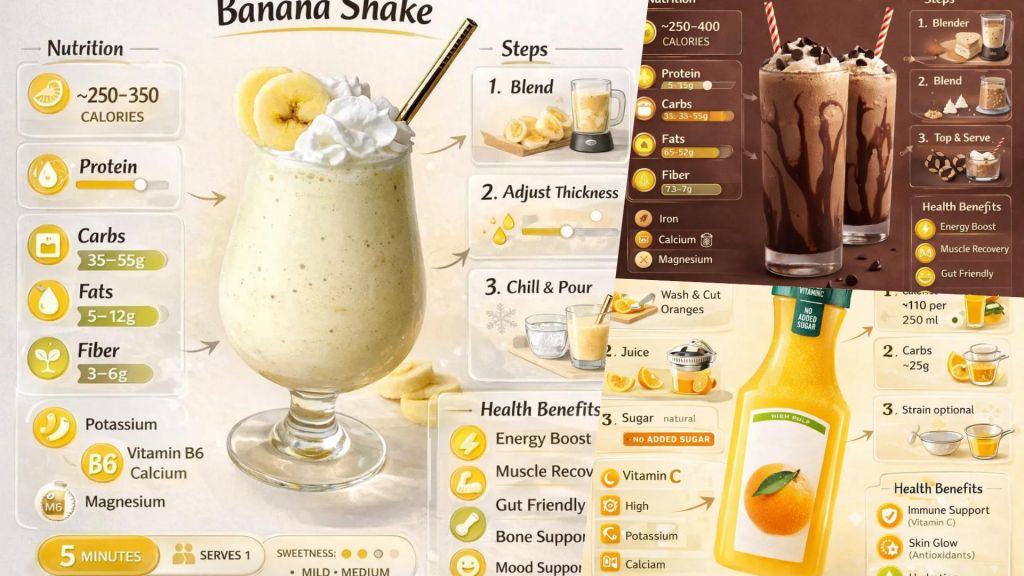 Drink Infographic Poster Prompt Template for AI Design