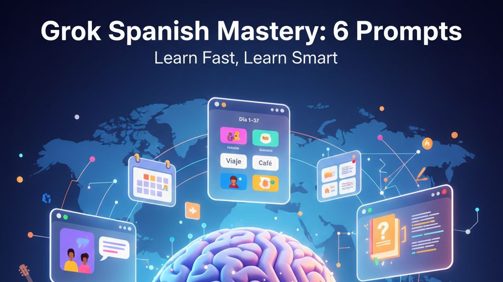 6 Prompts to Learn Spanish Quickly with AI
