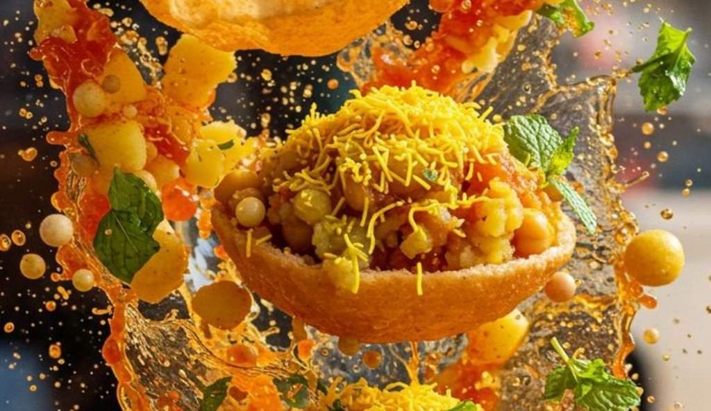 Cinematic Slow-Motion Pani Puri Video Prompt for AI Video Generation