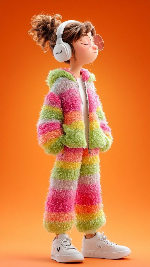 Pixar Style 3D Avatar Prompt for Clean Cartoon Characters