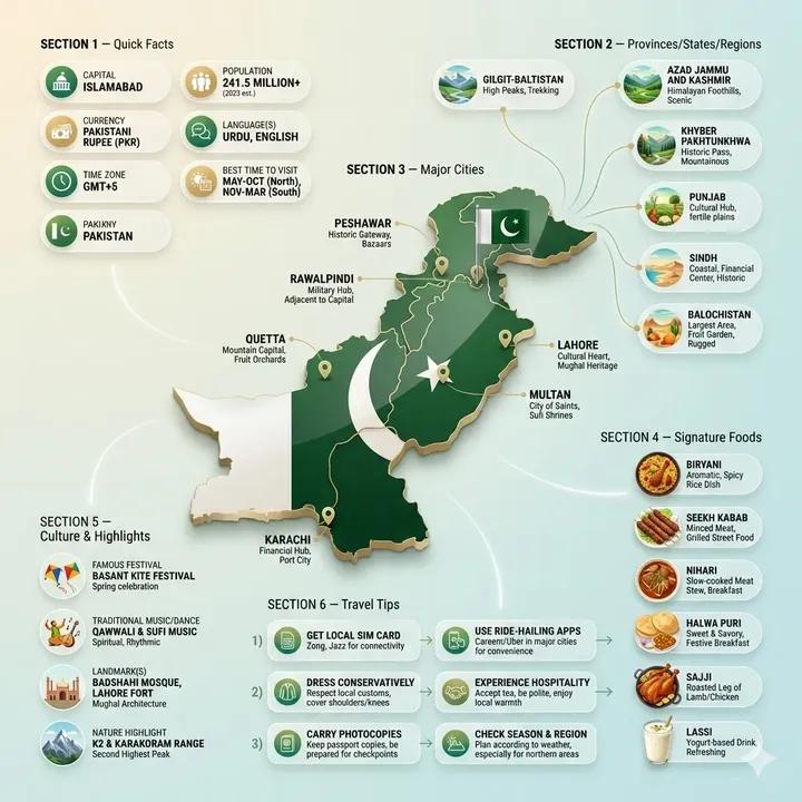 Country Infographic Poster Prompt for AI Image Generation