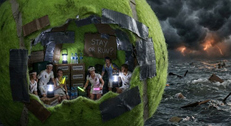 Ordinary Object as Refuge Prompt for Catastrophic Survival Scenes