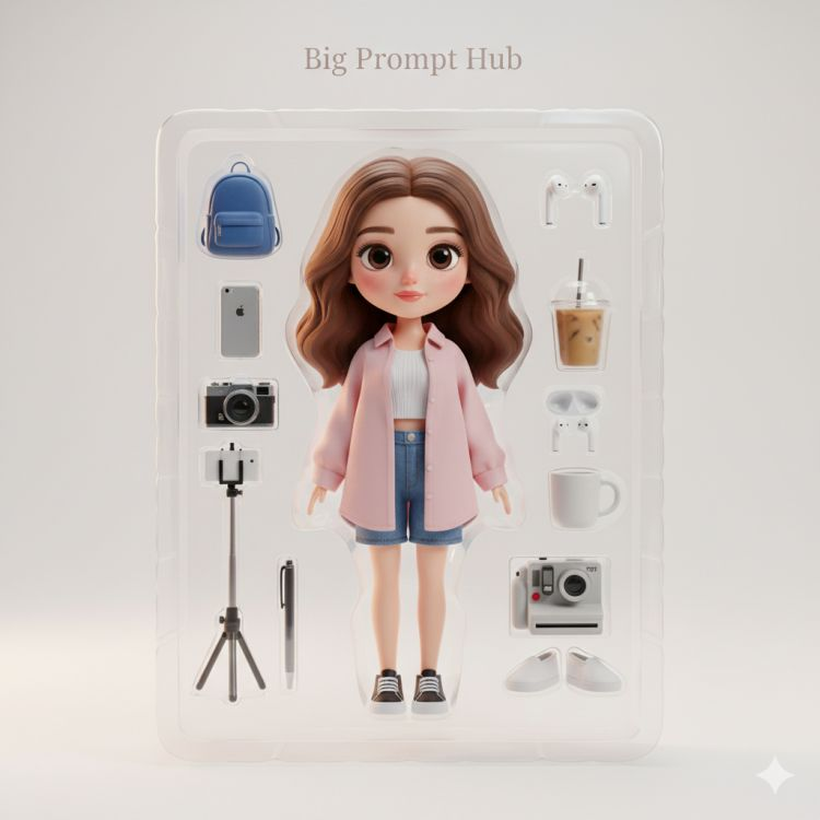 Custom 3D Figure "Starter Pack" Prompt