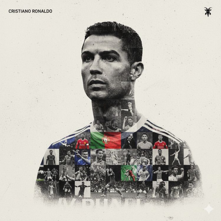 Celebrity Tribute Poster Prompt: GOAT Ronaldo Edition