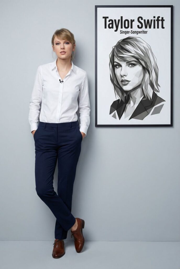 Celebrity Portrait Prompt: Generate a Full Body Portrait of Taylor Swift