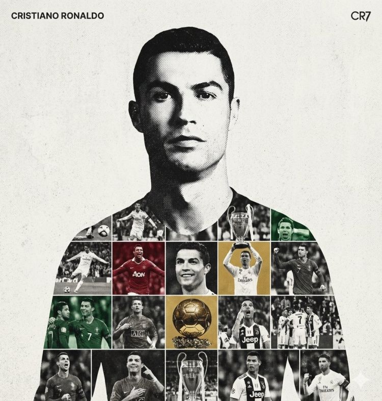 Celebrity Tribute Poster Prompt: GOAT Ronaldo Edition