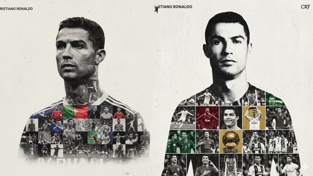 Celebrity Tribute Poster Prompt: GOAT Ronaldo Edition