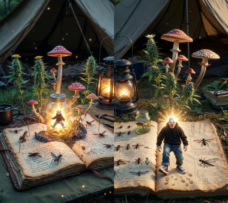 Naturalist Field Journal Prompt for Living Ecosystem Scenes