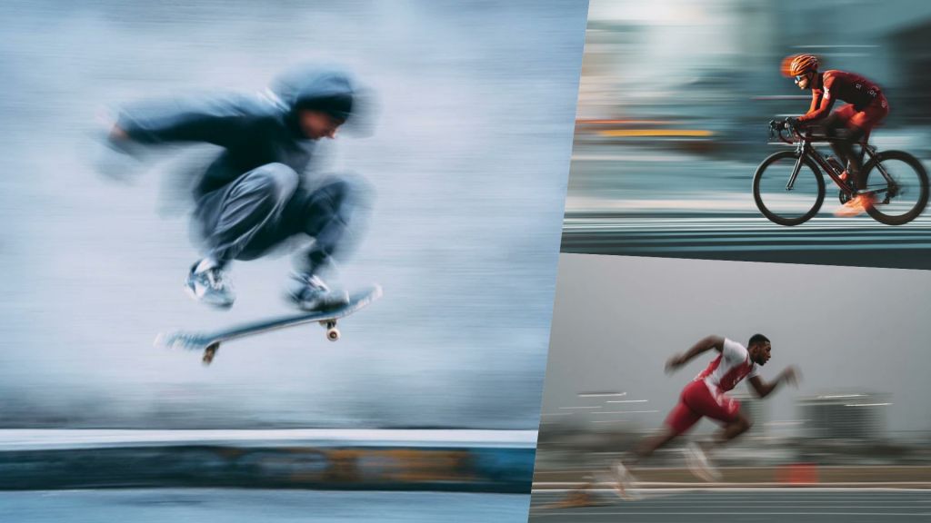 Blurred Silhouette Motion Photography Prompt