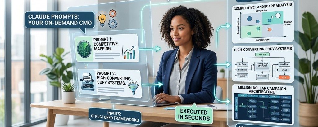 $10k Agency Replacement: 7 Professional Marketing Claude Prompts