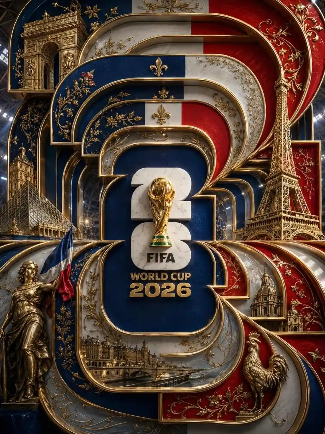 World Cup Country Poster Prompt for Luxury National Campaigns