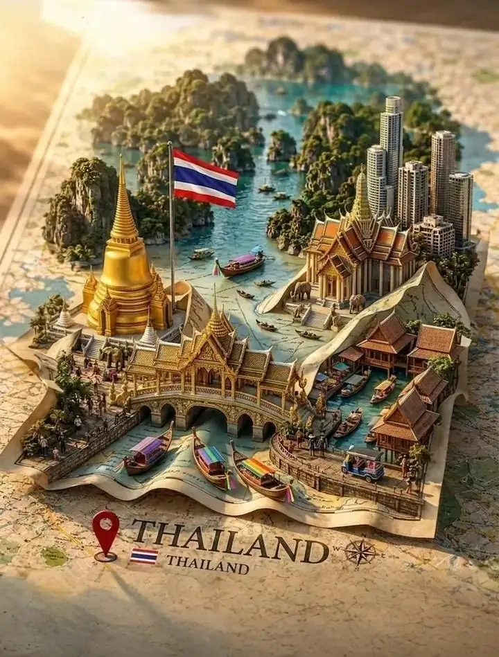 Build Folded Travel Worlds with a Pop-Up Map Diorama Prompt