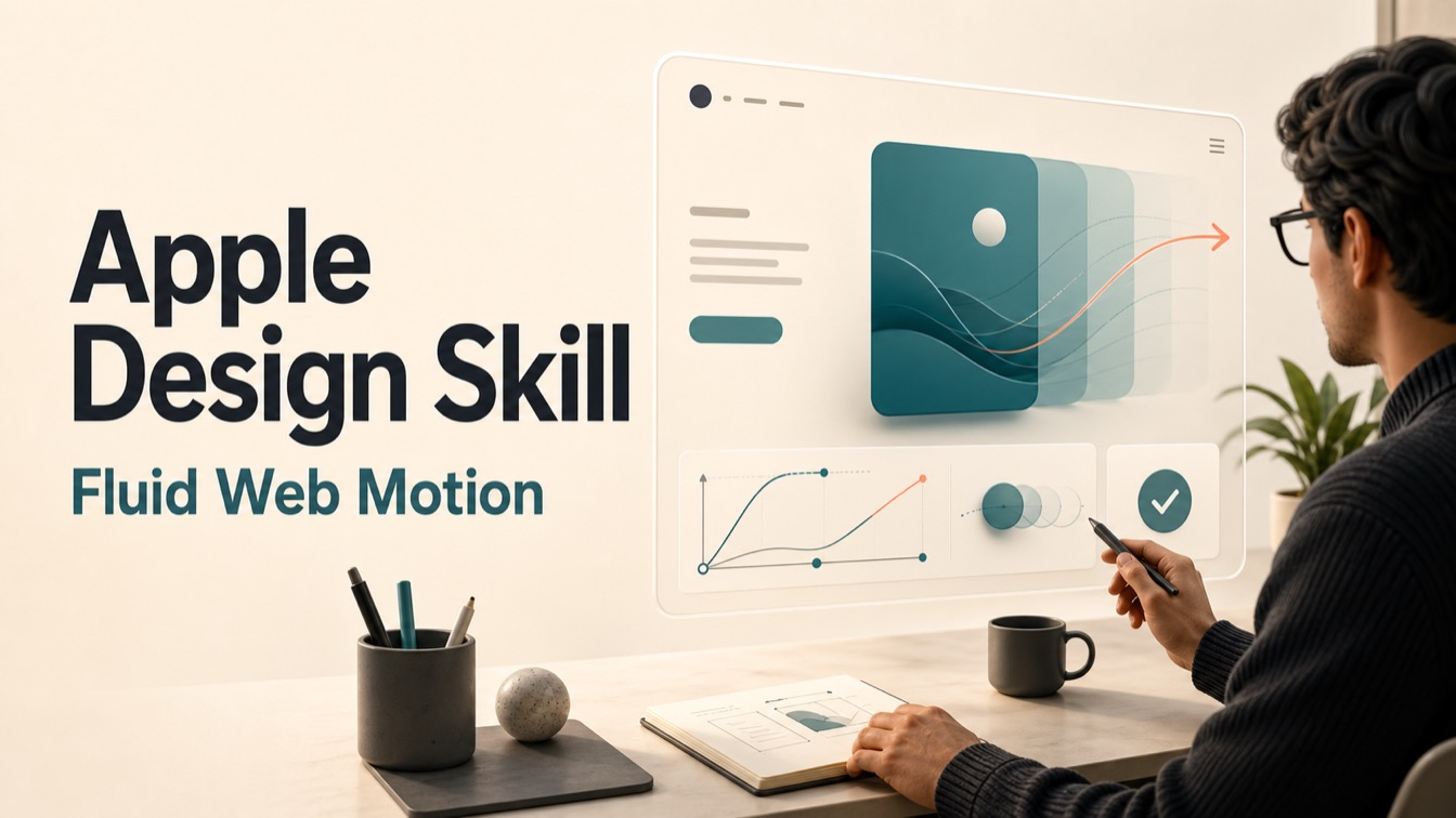 Apple Design Skill Reviews Fluid Web Interfaces