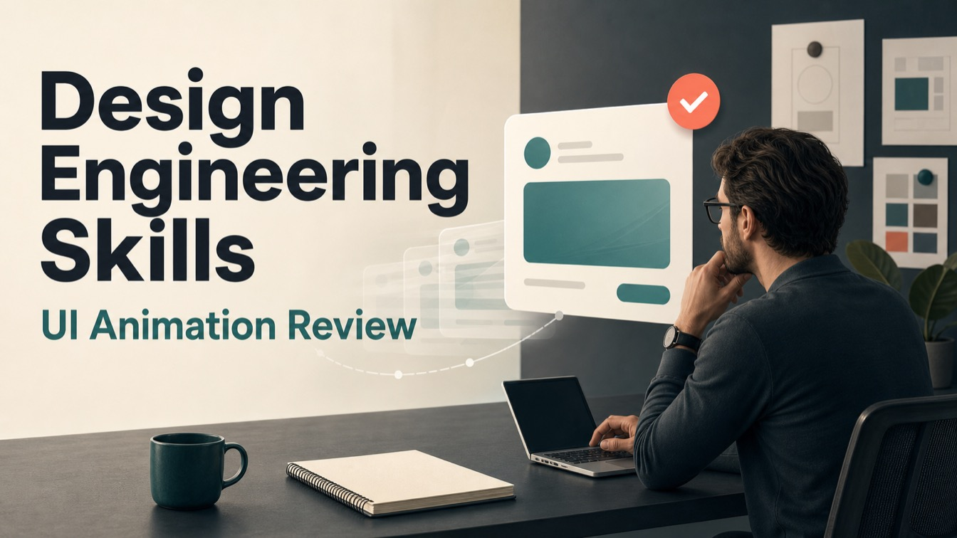 Design Engineering Skills Audit UI Motion Choices