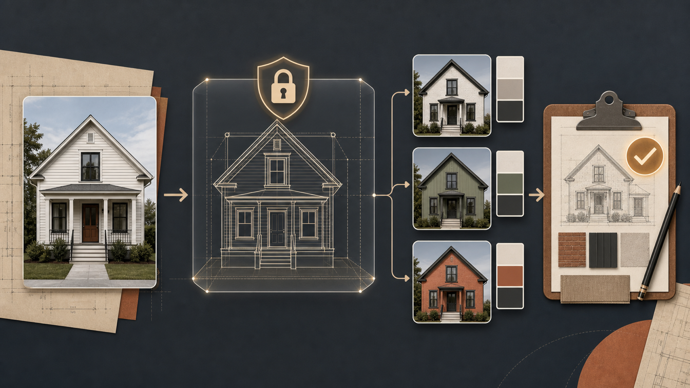 Home Renovation AI Workflow: Preserve the Original House